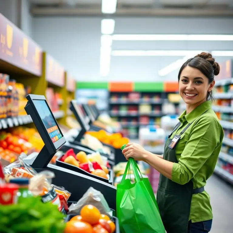 Lavorare come operatore negozio supermercato