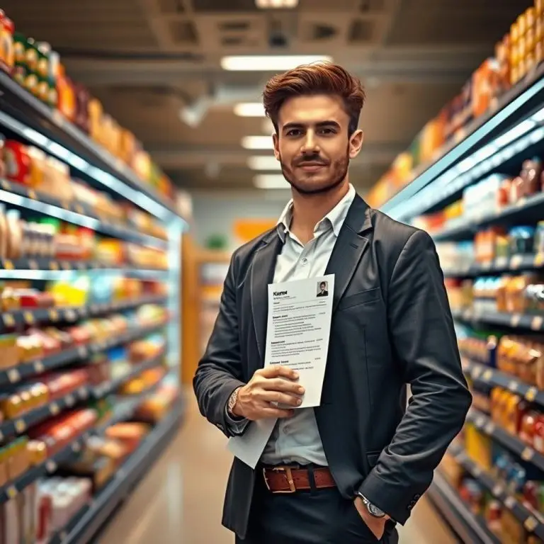 Rifornitore di negozio supermercato