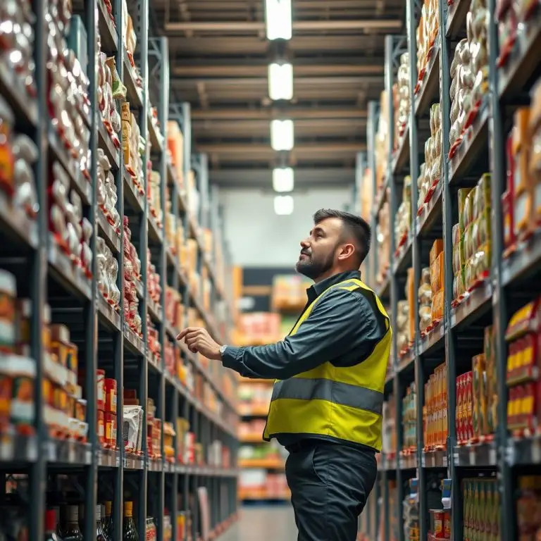 Rifornitore merci supermercati